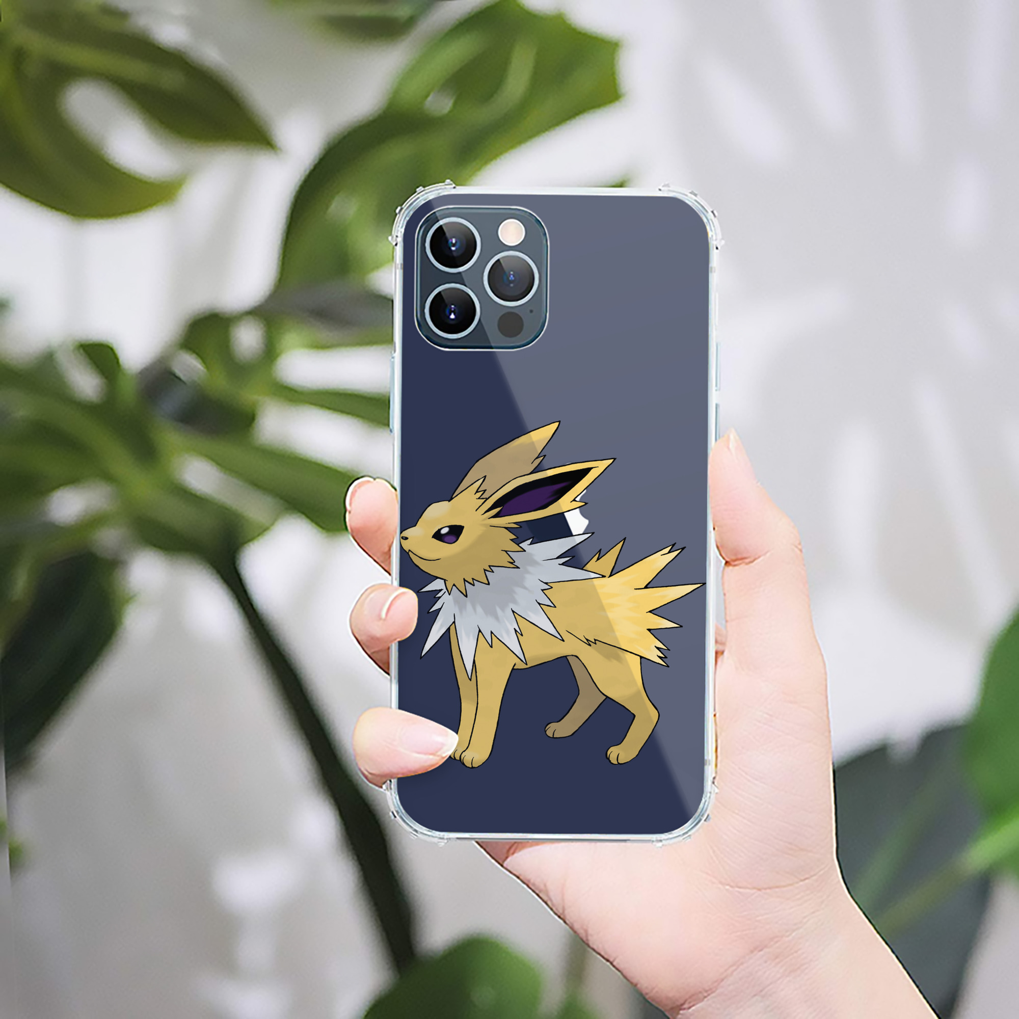 （画像用） ポケットモンスター Pokémon 【iPhone 12シリーズ対応】透明スマホケース（クリアソフトケース）